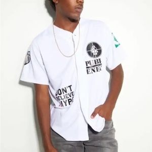 Defend Brooklyn : graphic baseball jersey